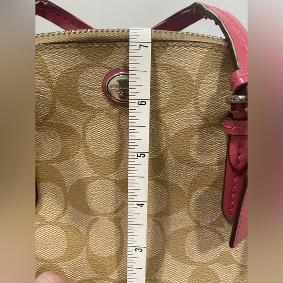 COACH PEYTON SIGNATURE DOME CORA SATCHEL VINTAGE - Picture 8 of 10